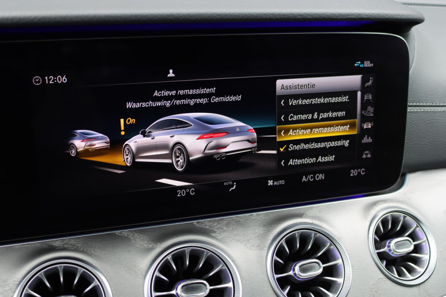 Mercedes-Benz AMG GT 4-Door Coupe AMG 43 Premium | Panoramadak | Distronic+ | AMG Ride Control | Soft-Close | Burmester | Nappa Leder | HUD | Multibeam LED | Schakelbare Uitlaat |
