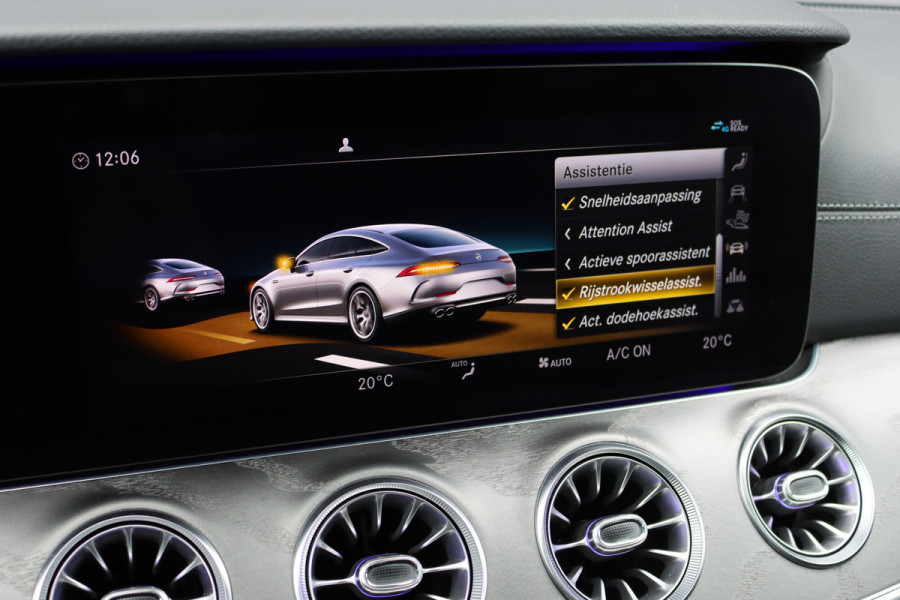 Mercedes-Benz AMG GT 4-Door Coupe AMG 43 Premium | Panoramadak | Distronic+ | AMG Ride Control | Soft-Close | Burmester | Nappa Leder | HUD | Multibeam LED | Schakelbare Uitlaat |