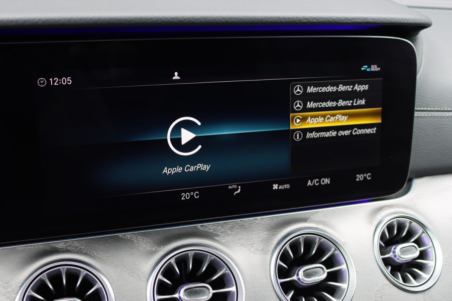 Mercedes-Benz AMG GT 4-Door Coupe AMG 43 Premium | Panoramadak | Distronic+ | AMG Ride Control | Soft-Close | Burmester | Nappa Leder | HUD | Multibeam LED | Schakelbare Uitlaat |