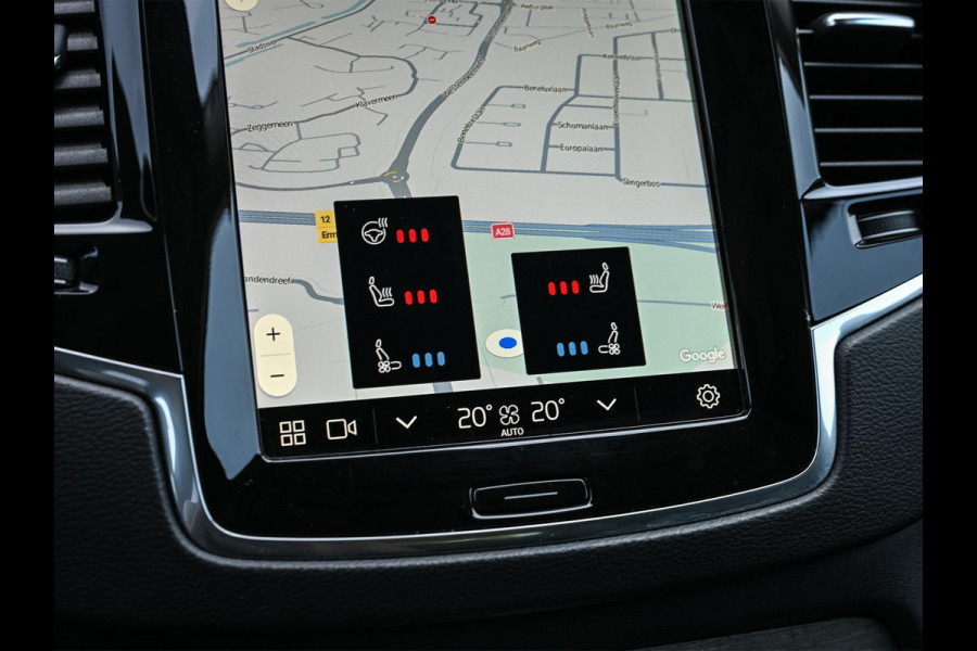 Volvo XC90 2.0 T8 Recharge AWD Ultimate Bright 7P. | Panoramadak | Pilot Assist | Harman/Kardon | Stoelverwarming + Ventilatie | HUD | Camera |