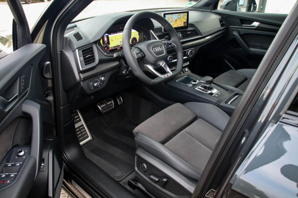 Audi Q5 2.0 TFSI Quattro Pro Line S S-Line 252pk Automaat! 1e Eig|DLR|Luchtvering|Panoramadak|Virtual Cockpit|LED Matrix|B&O|Black