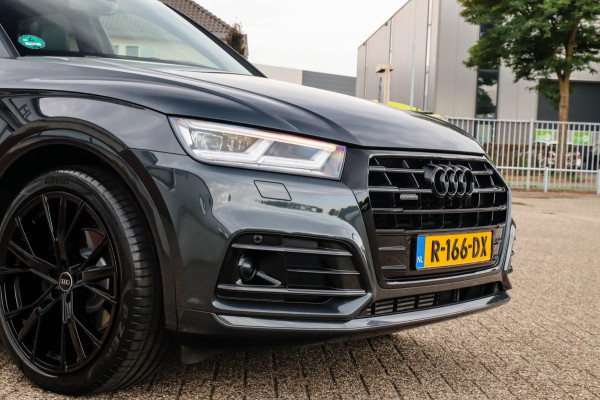 Audi Q5 2.0 TFSI Quattro Pro Line S S-Line 252pk Automaat! 1e Eig|DLR|Luchtvering|Panoramadak|Virtual Cockpit|LED Matrix|B&O|Black