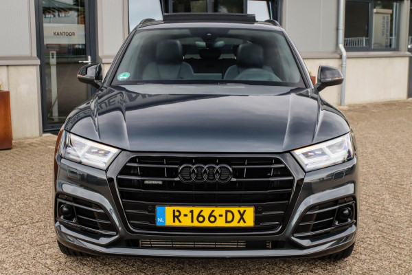 Audi Q5 2.0 TFSI Quattro Pro Line S S-Line 252pk Automaat! 1e Eig|DLR|Luchtvering|Panoramadak|Virtual Cockpit|LED Matrix|B&O|Black