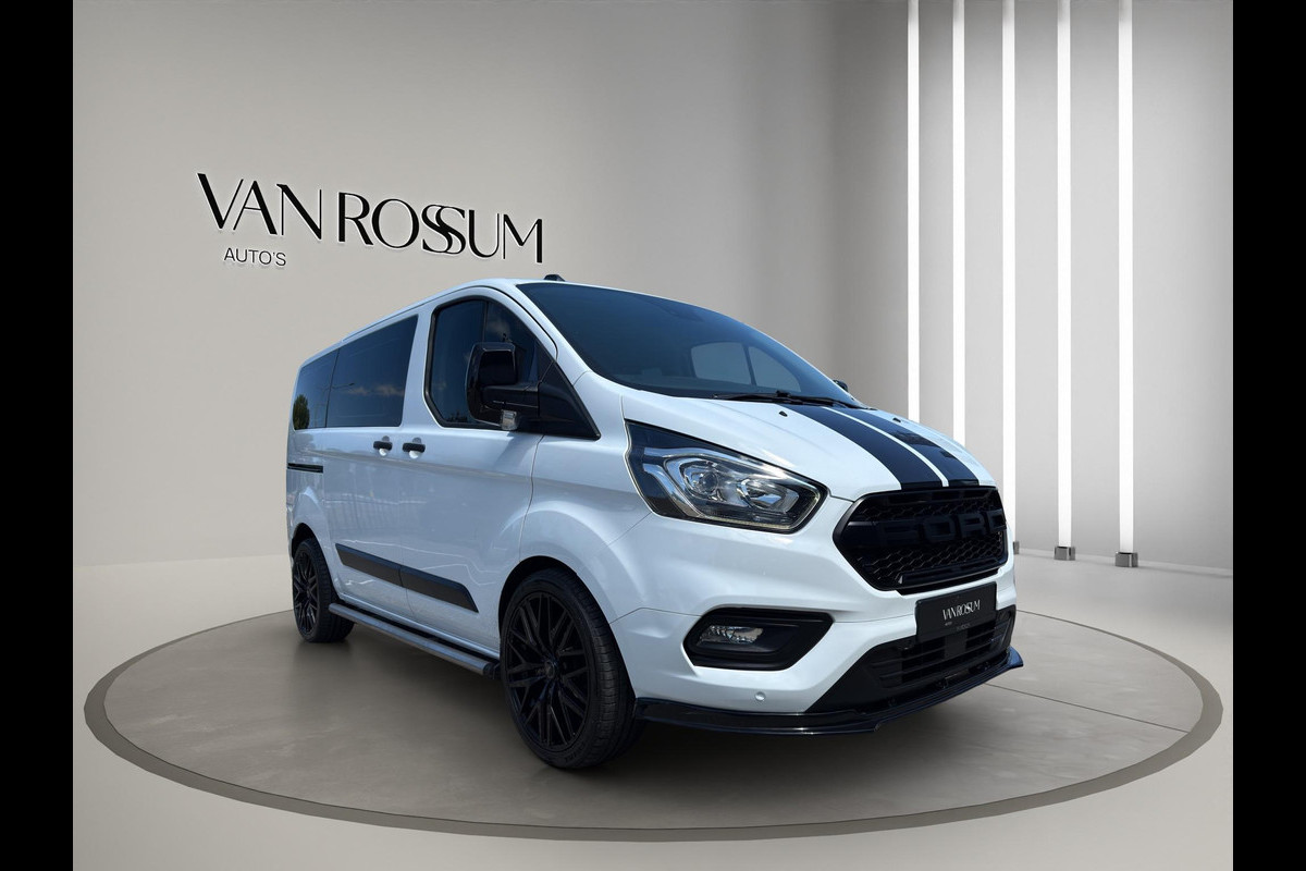 Ford Transit Custom 320 1.0 EcoBoost L1H1 PHEV VR-Edition 9 persoons | Incl BTW /BPM | 20" | Extra Getint | Spoilers | Raptor | Stoelvw | Parksensors |