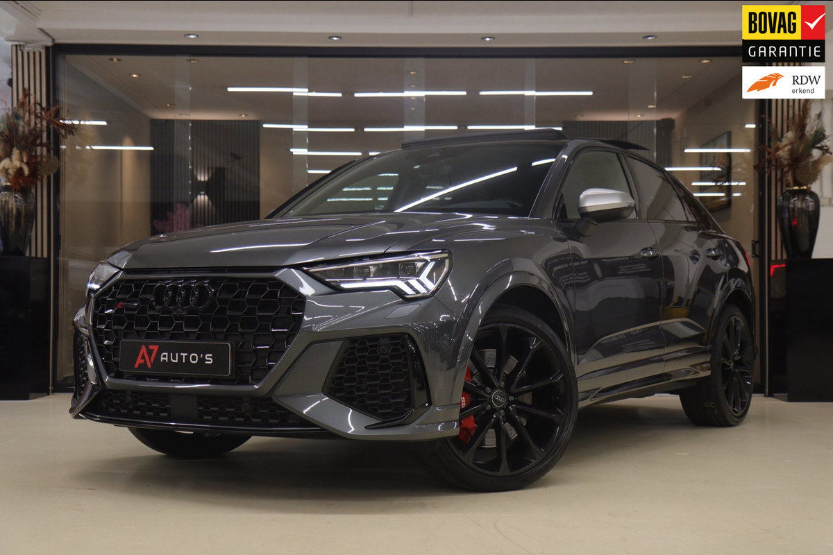 Audi RS Q3 Sportback TFSI Pano/360Cam/Carplay/RSStoelen/Blindspot/BOMVOL