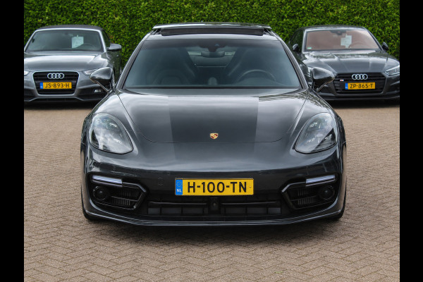 Porsche Panamera 4.0 Turbo S E-Hybrid / Panoramadak / 360Camera / Achterasbesturing / Nachtzicht / Softclose / 21'' / Sportuitlaat / Matrix LED / Carbon intr. / Bose / Sportdesign / Volleder / Dodehoek / DAB / ACC