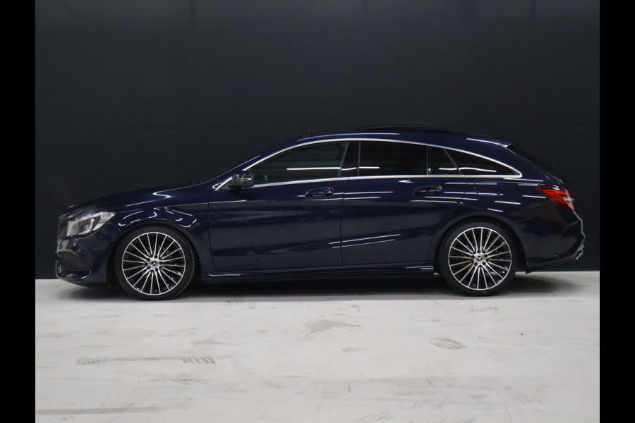 Mercedes-Benz CLA-Klasse Shooting Brake 200 Prestige AMG Line [TREKHAAK AFNEEMBAAR, SCHUIFKANTELDAK, MEMORY SEATS, CAMERA, PDC V+A, CRUISE, BLUETOOTH, CLIMATE, NIEUWSTAAT]