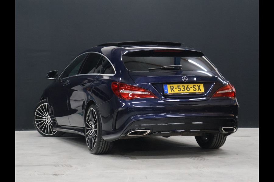 Mercedes-Benz CLA-Klasse Shooting Brake 200 Prestige AMG Line [TREKHAAK AFNEEMBAAR, SCHUIFKANTELDAK, MEMORY SEATS, CAMERA, PDC V+A, CRUISE, BLUETOOTH, CLIMATE, NIEUWSTAAT]