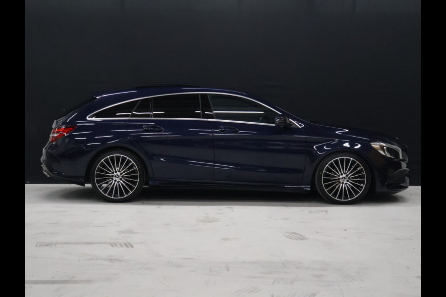 Mercedes-Benz CLA-Klasse Shooting Brake 200 Prestige AMG Line [TREKHAAK AFNEEMBAAR, SCHUIFKANTELDAK, MEMORY SEATS, CAMERA, PDC V+A, CRUISE, BLUETOOTH, CLIMATE, NIEUWSTAAT]