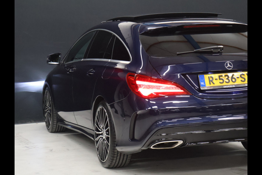Mercedes-Benz CLA-Klasse Shooting Brake 200 Prestige AMG Line [TREKHAAK AFNEEMBAAR, SCHUIFKANTELDAK, MEMORY SEATS, CAMERA, PDC V+A, CRUISE, BLUETOOTH, CLIMATE, NIEUWSTAAT]