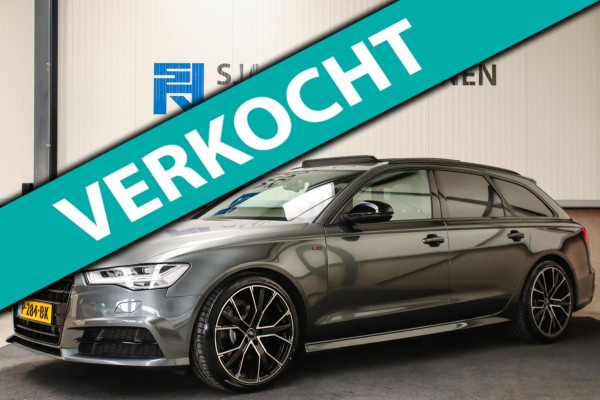 Audi A6 Avant 1.8 TFSI ultra Sport S-Line Automaat 190pk! 1e Eig|DLR|Panoramadak|Lederen sportstoelen|LED Matrix|20inch|BOSE|Black