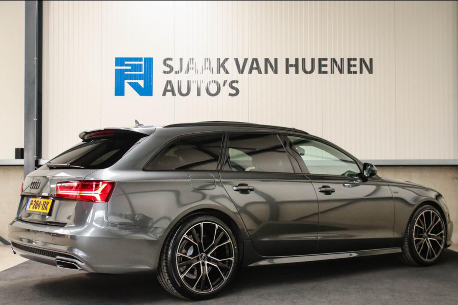 Audi A6 Avant 1.8 TFSI ultra Sport S-Line Automaat 190pk! 1e Eig|DLR|Panoramadak|Lederen sportstoelen|LED Matrix|20inch|BOSE|Black