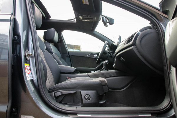 Audi A6 Avant 1.8 TFSI ultra Sport S-Line Automaat 190pk! 1e Eig|DLR|Panoramadak|Lederen sportstoelen|LED Matrix|20inch|BOSE|Black