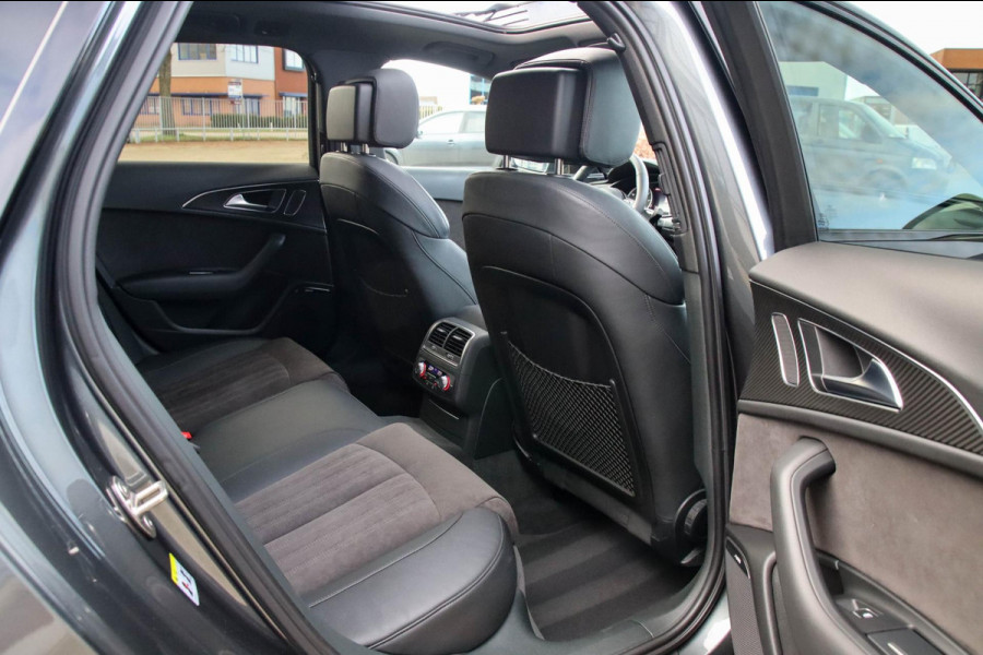 Audi A6 Avant 1.8 TFSI ultra Sport S-Line Automaat 190pk! 1e Eig|DLR|Panoramadak|Lederen sportstoelen|LED Matrix|20inch|BOSE|Black