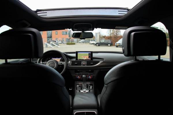 Audi A6 Avant 1.8 TFSI ultra Sport S-Line Automaat 190pk! 1e Eig|DLR|Panoramadak|Lederen sportstoelen|LED Matrix|20inch|BOSE|Black