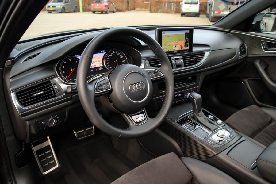 Audi A6 Avant 1.8 TFSI ultra Sport S-Line Automaat 190pk! 1e Eig|DLR|Panoramadak|Lederen sportstoelen|LED Matrix|20inch|BOSE|Black