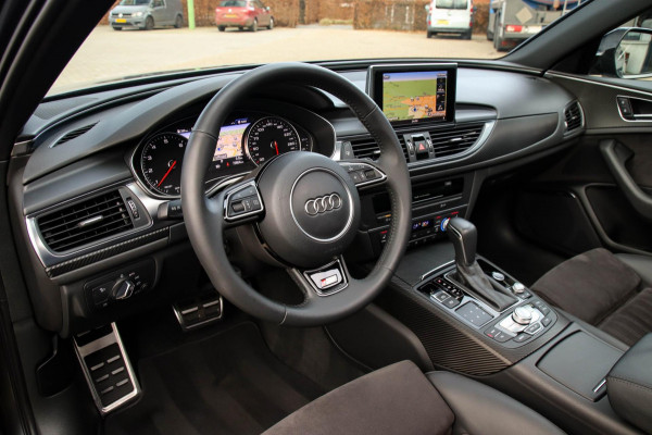 Audi A6 Avant 1.8 TFSI ultra Sport S-Line Automaat 190pk! 1e Eig|DLR|Panoramadak|Lederen sportstoelen|LED Matrix|20inch|BOSE|Black