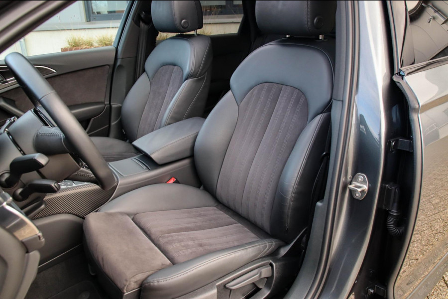 Audi A6 Avant 1.8 TFSI ultra Sport S-Line Automaat 190pk! 1e Eig|DLR|Panoramadak|Lederen sportstoelen|LED Matrix|20inch|BOSE|Black