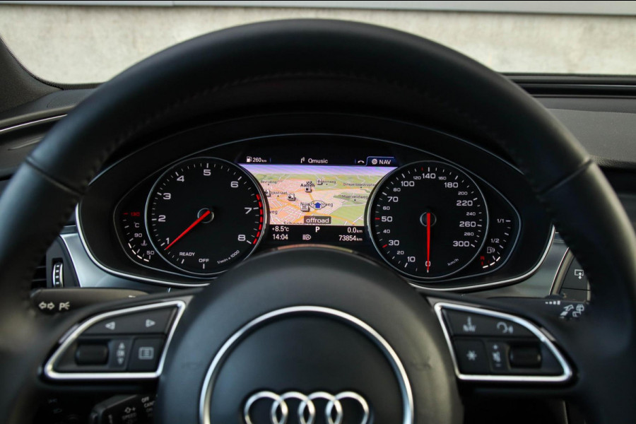 Audi A6 Avant 1.8 TFSI ultra Sport S-Line Automaat 190pk! 1e Eig|DLR|Panoramadak|Lederen sportstoelen|LED Matrix|20inch|BOSE|Black
