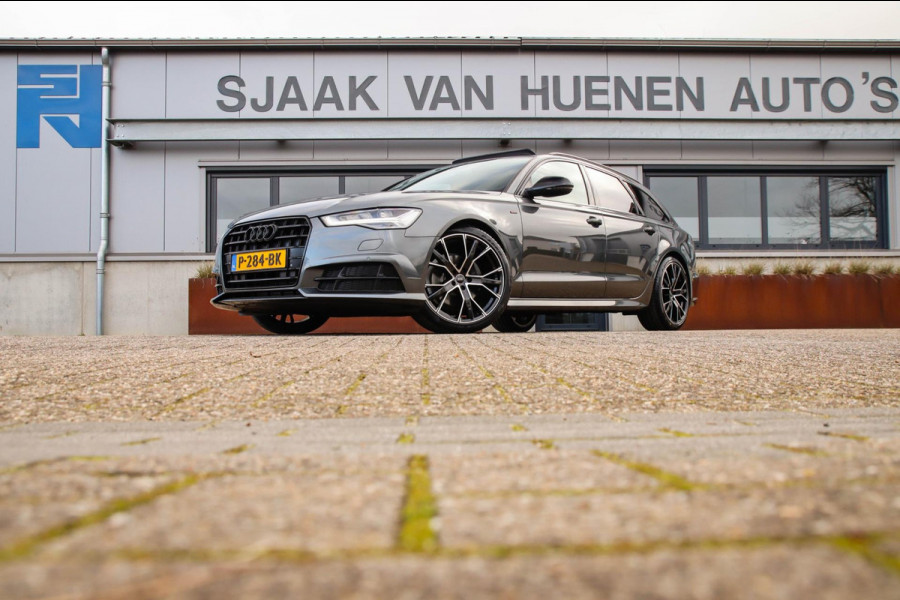 Audi A6 Avant 1.8 TFSI ultra Sport S-Line Automaat 190pk! 1e Eig|DLR|Panoramadak|Lederen sportstoelen|LED Matrix|20inch|BOSE|Black