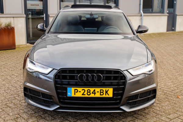 Audi A6 Avant 1.8 TFSI ultra Sport S-Line Automaat 190pk! 1e Eig|DLR|Panoramadak|Lederen sportstoelen|LED Matrix|20inch|BOSE|Black