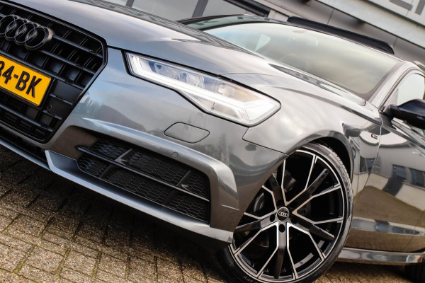 Audi A6 Avant 1.8 TFSI ultra Sport S-Line Automaat 190pk! 1e Eig|DLR|Panoramadak|Lederen sportstoelen|LED Matrix|20inch|BOSE|Black