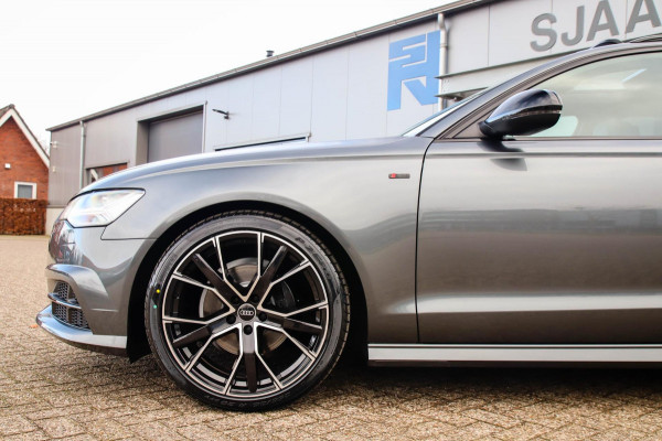 Audi A6 Avant 1.8 TFSI ultra Sport S-Line Automaat 190pk! 1e Eig|DLR|Panoramadak|Lederen sportstoelen|LED Matrix|20inch|BOSE|Black