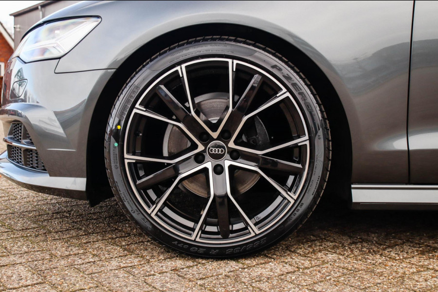 Audi A6 Avant 1.8 TFSI ultra Sport S-Line Automaat 190pk! 1e Eig|DLR|Panoramadak|Lederen sportstoelen|LED Matrix|20inch|BOSE|Black