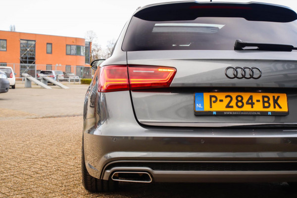 Audi A6 Avant 1.8 TFSI ultra Sport S-Line Automaat 190pk! 1e Eig|DLR|Panoramadak|Lederen sportstoelen|LED Matrix|20inch|BOSE|Black