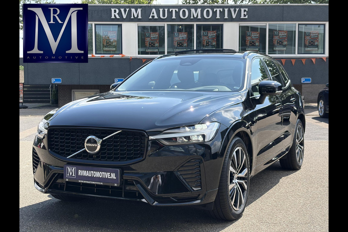 Volvo XC60 2.0 T8 Plug-in hybrid AWD Ultra Dark T8 12 MND. BOVAG GARANTIE | HEAD UP | PANORAMA DAK | ACHTERUITRIJ CAMERA | BOWERS & WILKINS | MEM. SEATS | STOEL+STUUR VERWARMING |
