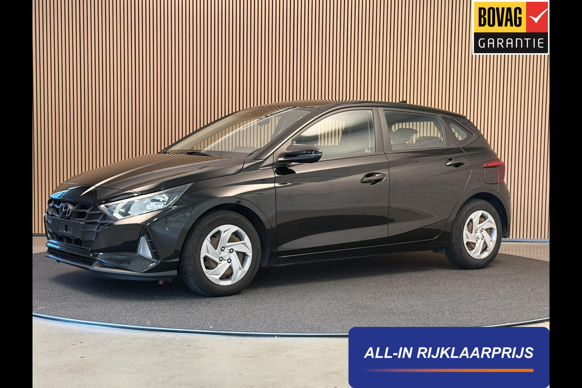 Hyundai i20 1.2 MPI Comfort | Camera | Carplay | Stoel- & Stuurverw. | Incl. garantie