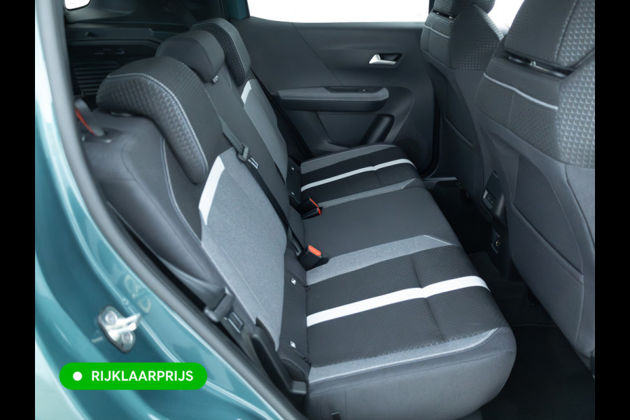 Opel Frontera 1.2 Turbo Hybrid GS 7 persoons | Stoel-, Stuur- & voorruitverwarming | Camera | Apple Carplay | Navigatie | Cruise | PDC V+A, Extra getint glas achter, derde zitrij, Nieuwe auto, tot 8 jaar garantie, 7 stuks Frontera op voorraad!