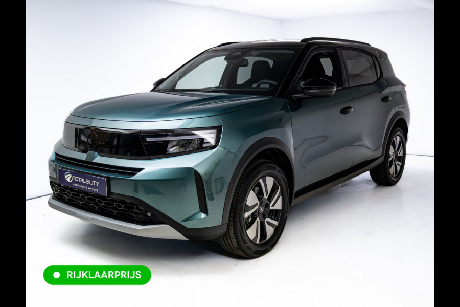 Opel Frontera 1.2 Turbo Hybrid GS 7 persoons | Stoel-, Stuur- & voorruitverwarming | Camera | Apple Carplay | Navigatie | Cruise | PDC V+A, Extra getint glas achter, derde zitrij, Nieuwe auto, tot 8 jaar garantie, 7 stuks Frontera op voorraad!