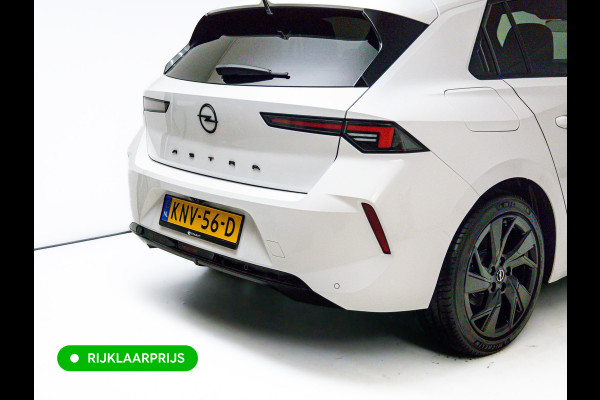 Opel Astra 1.2 GS Line 131 PK | AGR Stoelen | Stoel- & Stuurverw. | Elec. best. Stoel met geheugen | 360 Camera | Adaptieve Cruise, Navigatie, Apple Carplay/Andorid auto, Sfeerverlichting, Extra getint glas achter