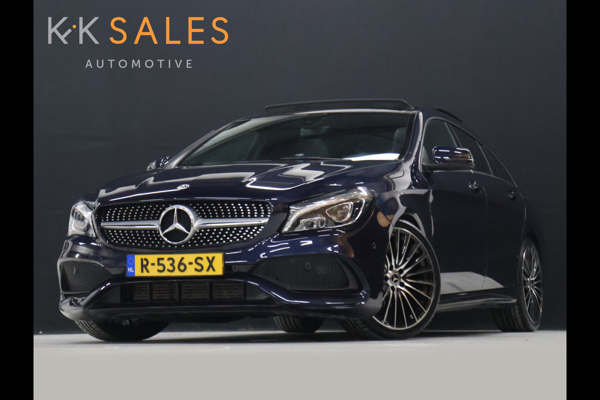 Mercedes-Benz CLA-Klasse Shooting Brake 200 Prestige AMG Line [TREKHAAK AFNEEMBAAR, SCHUIFKANTELDAK, MEMORY SEATS, CAMERA, PDC V+A, CRUISE, BLUETOOTH, CLIMATE, NIEUWSTAAT]