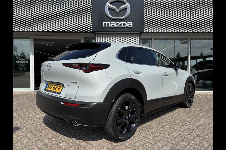 Mazda CX-30 2.5 e-SkyActiv-G M Hybrid Homura AUTOMAAT | T/M 7-2032 FABRIEKSGARANTIE | 4-SEIZOENSBANDEN |