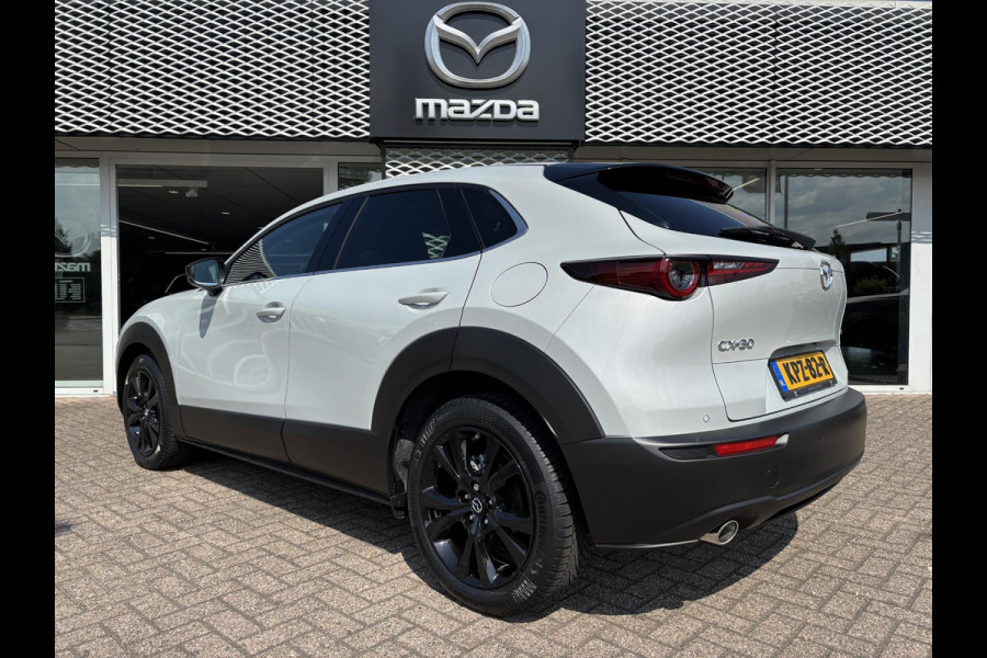 Mazda CX-30 2.5 e-SkyActiv-G M Hybrid Homura AUTOMAAT | T/M 7-2032 FABRIEKSGARANTIE | 4-SEIZOENSBANDEN |