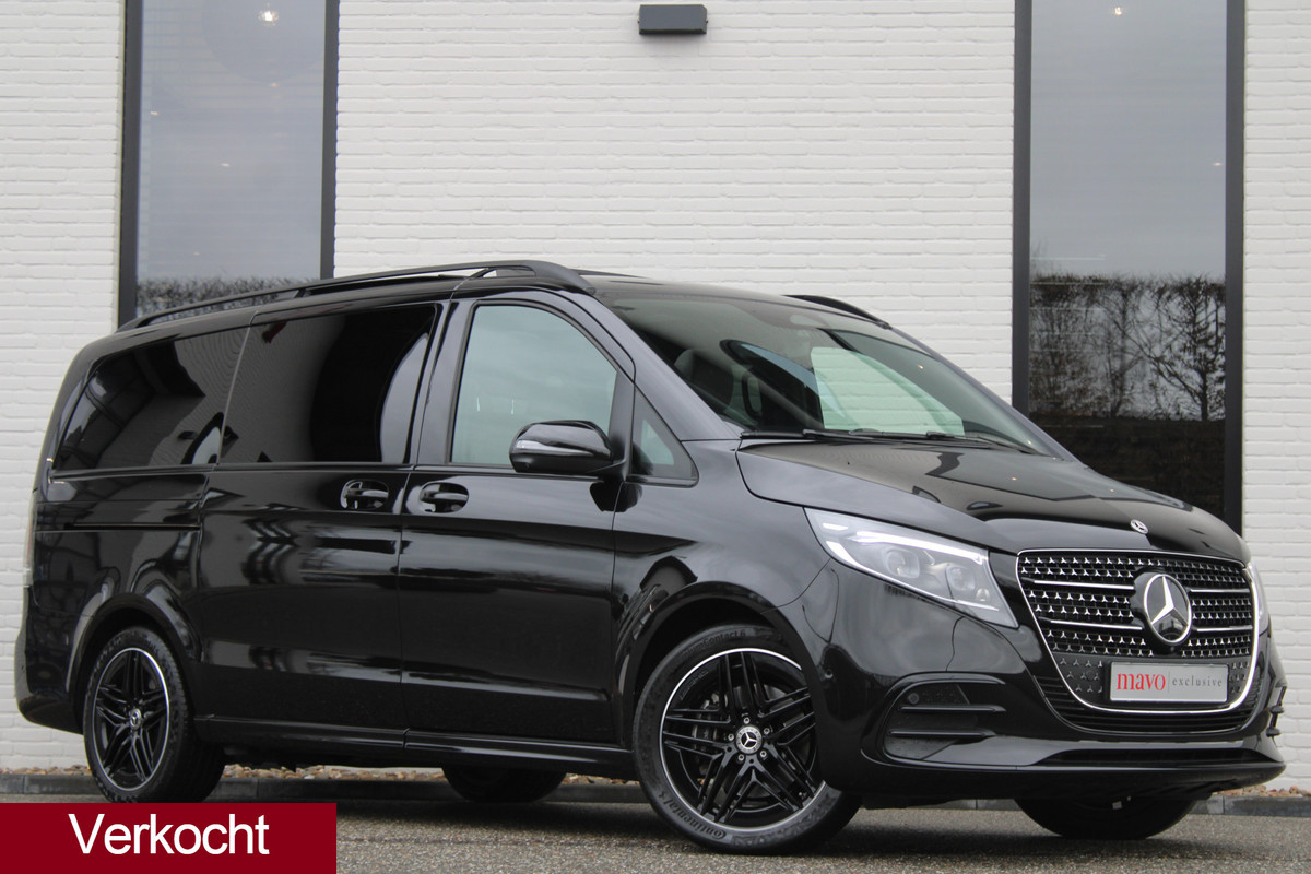 Mercedes-Benz V-Klasse 300d / AMG / Exclusive / DC / 4-matic / Luchtvering / Pano / 360 Cam / Burmester / Vol Opties / NIEUWSTAAT.