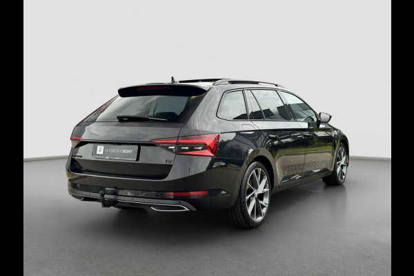 Škoda Superb Combi 1.4 TSI iV Sportline | Pano | Matrix LED | Trekhaak | Memory | ACC | Side Assist | Keyless | Dealer onderhouden