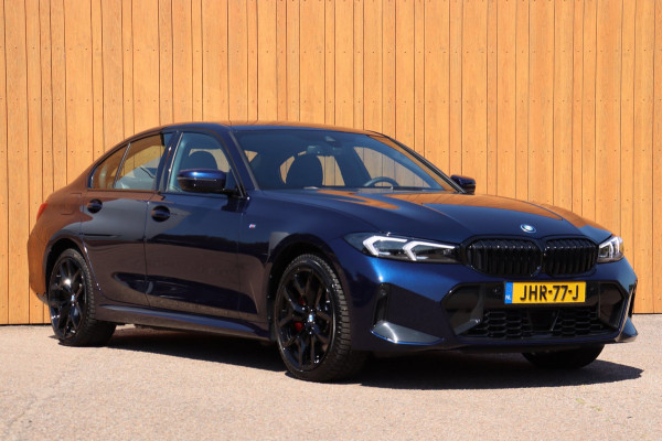 BMW 3-serie 330e xDrive Tansanitblau HUD ambiance verl M-Sport Pro leer+vw stuurverw el.klep camera's