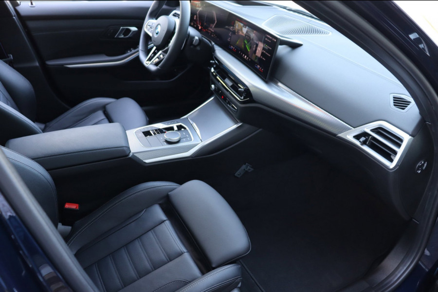BMW 3-serie 330e xDrive Tansanitblau HUD ambiance verl M-Sport Pro leer+vw stuurverw el.klep camera's