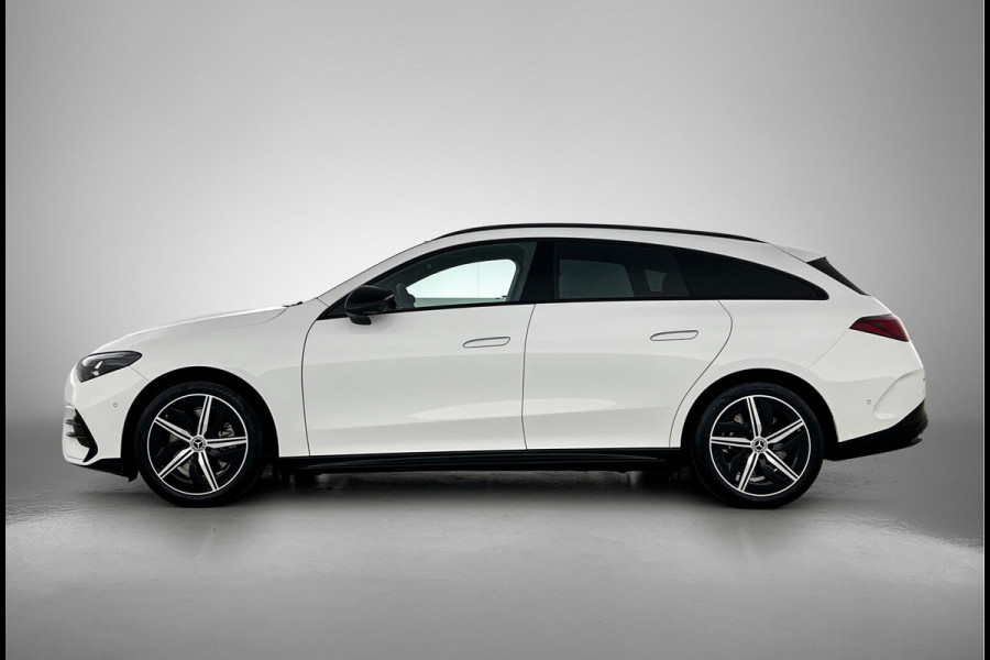 Mercedes-Benz CLA-Klasse Shooting Brake 250+ Business Solution AMG 85 kWh | Nightpakket | Trekhaak | Vast panoramadak |Sportstoelen | Massagefunctie | Warmtewerend, donkergetint glas | 18 inch vijfspaaks lichtmetalen AMG-velgen |