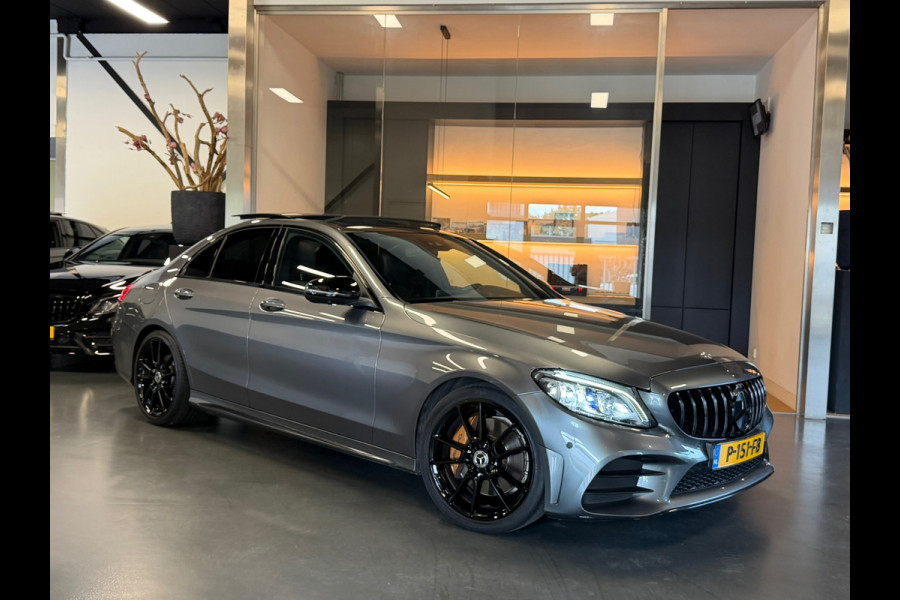 Mercedes-Benz C-Klasse 300 250PK AMG Night full option dealer onderhouden EQ