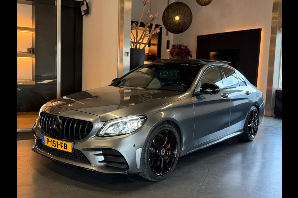 Mercedes-Benz C-Klasse 300 250PK AMG Night full option dealer onderhouden EQ