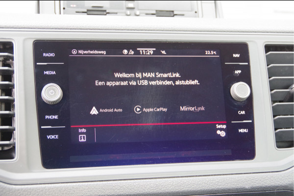 MAN TGE 3.180 50 2.0 L4 OPEN LAADBAK, N1, AUT. DUBBELLUCHT, 3.5T TREKHAAK, LED, CRUISE, MF STUURWIEL, PICK UP, PICK-UP, NL AUTO, NAP
