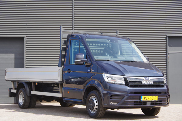 MAN TGE 3.180 50 2.0 L4 OPEN LAADBAK, N1, AUT. DUBBELLUCHT, 3.5T TREKHAAK, LED, CRUISE, MF STUURWIEL, PICK UP, PICK-UP, NL AUTO, NAP