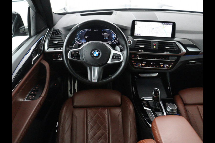 BMW X3 xDrive30e M Sport | SOH 87,9% | Panoramadak | Trekhaak | Stoelverwarming voor & achter | Head-up | 360 Camera | Navigatie | DAB+ | Bluethooth | Carplay | Sfeerverlichting | Climate control | Cruise control