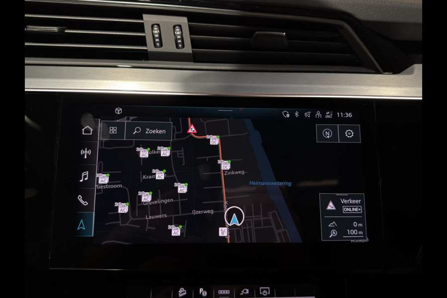 Audi SQ8 Sportback e-tron SQ8 115 kWh | Valcona Leder | Panoramadak | Trekhaak | 22'' | Matrix LED | Memory | B&O |