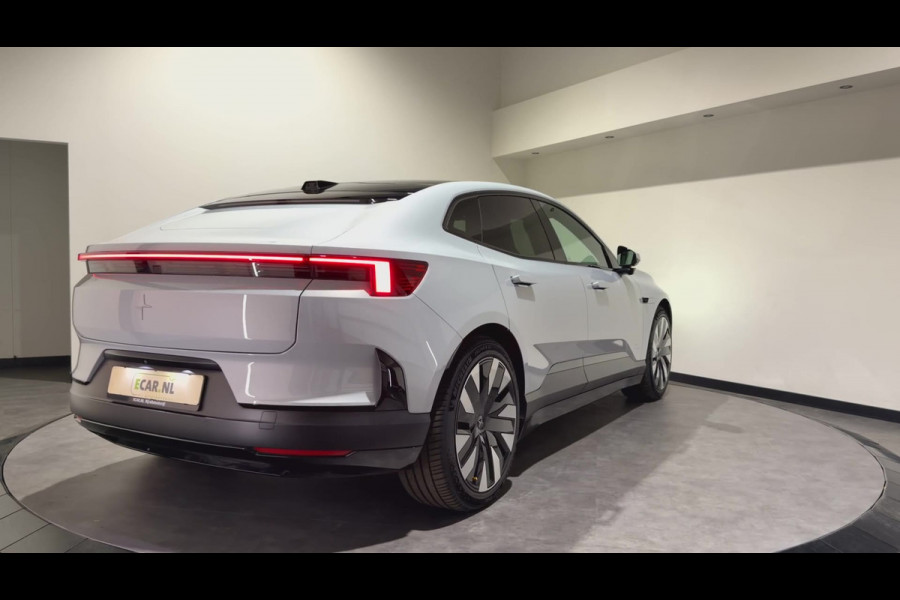 Polestar 4 Long Range Single motor 100 kWh | Drive Pro, Pilot & Plus Pack | Trekhaak | Extra getint glas achter