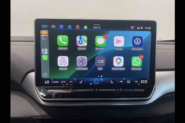 Volkswagen ID.4 Pro Limited Edition 77 kWh Navigatie Apple Carplay/Android Auto Keyless PDC V+A Climate Control DAB+ Lane Assist Adaptieve Cruise control Velours / Alcantara bekleding 19" Lichtmetalen Velgen